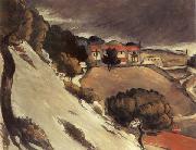 Fonte des neiges a l Estaque Paul Cezanne
